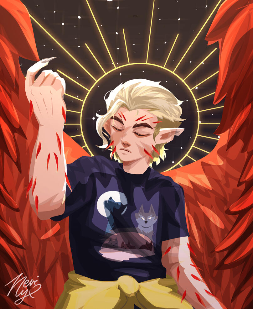 Character From The Owl House (Hunter) Made in Medibang Paint 2100x2566px Canvas 300dpi