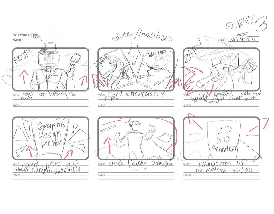 Storyboard for group Project