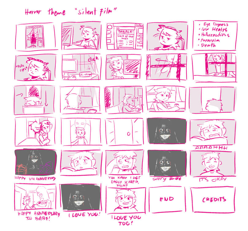 Silent Film Storyboard