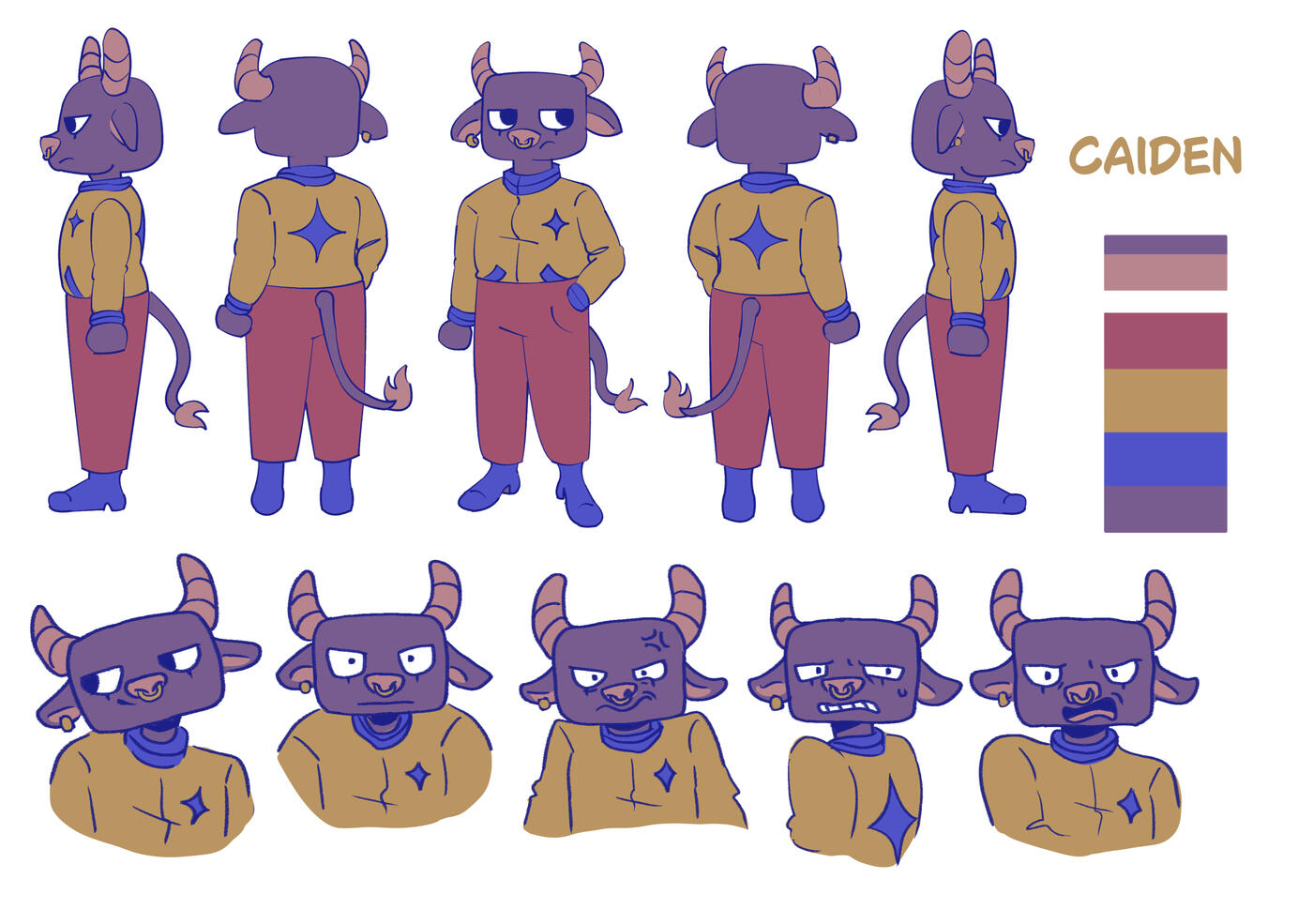 One of the main characters from the short animation film called Sari-Sari Made in Clip Studio Paint EX 3500x2500px Canvas 300dpi
